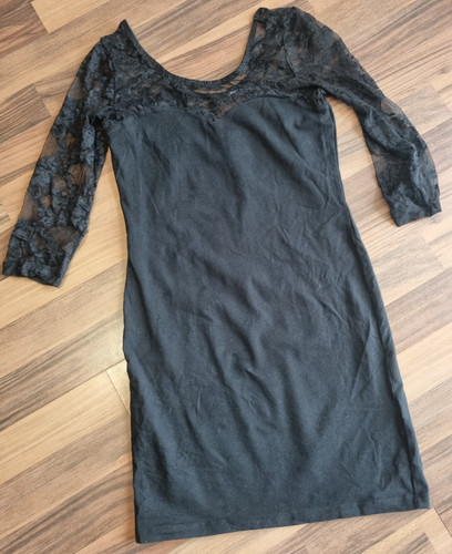 Minikleid ärmel mit - minikleid, 3/4-Ärmel
