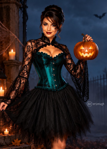 Corsagenkleid halloween - corsagenkleid,