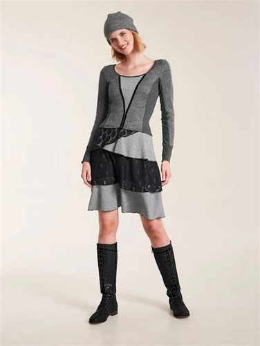 Winterkleid damen 34 - winterkleid, gr.