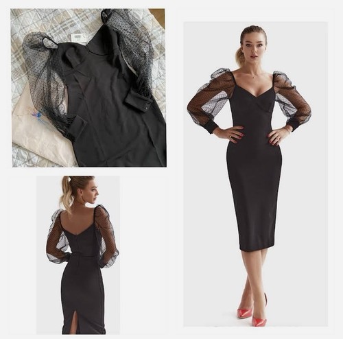 Damen bleistiftkleid midi - bleistiftkleid,