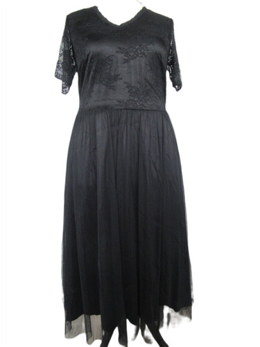 Sheego damen kleid - sheego, schwarz
