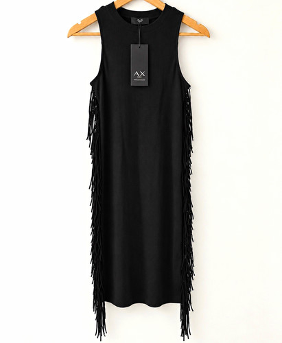 Paris fransen midikleid - ax,
