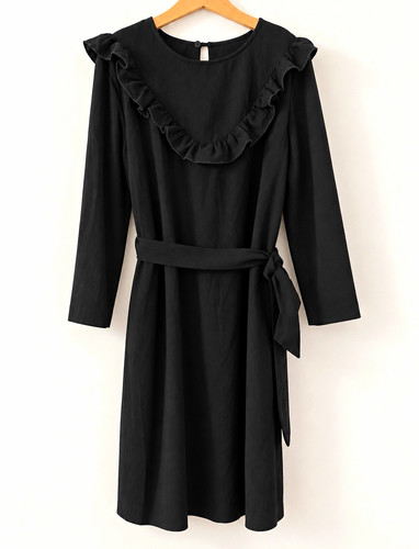 Damen kleid 38 schwarz - gr.,