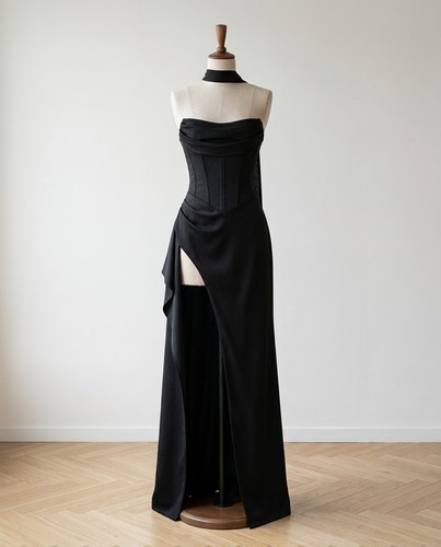 Damen abendkleid schwarz - damen,