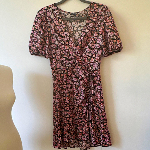 Gina tricot wickelkleid - tricot, s