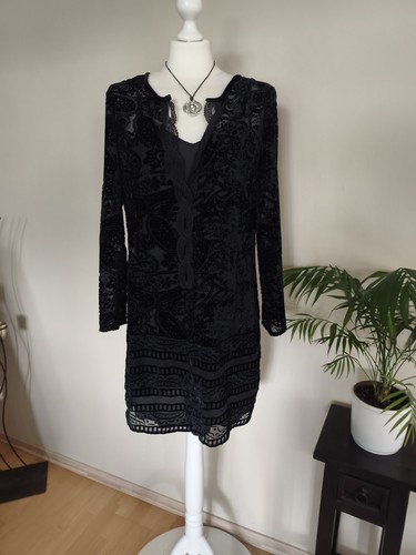 Kleid zara schwarz leicht - zara, l