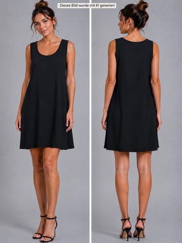 Kleid 42 schwarz - kleid, gr.