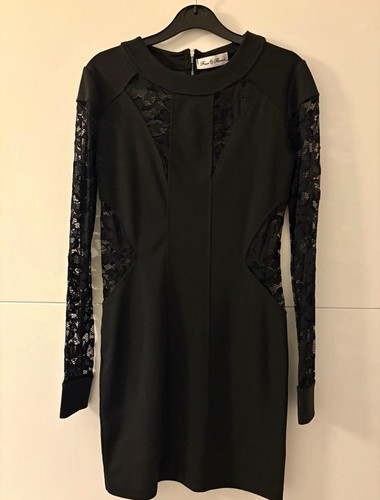 Asos etuikleid schwarz spitze - etuikleid,
