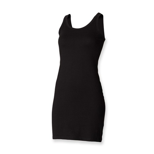 Damen stretch kleid top shirt - damen,