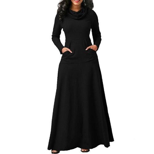 Elegant langes maxikleid mit - maxikleid,