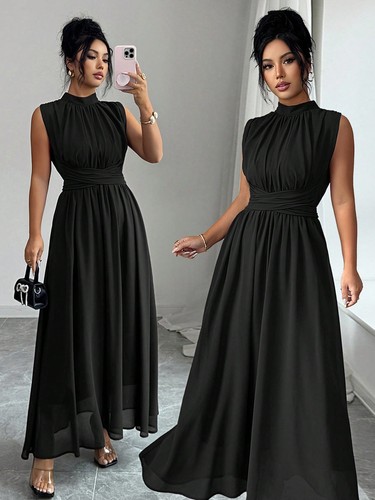 Elegantes damen maxikleid aus - elegantes,