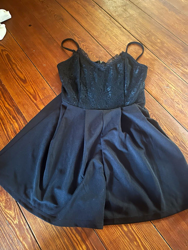 Shein damen kurzkleid schwarz - damen,