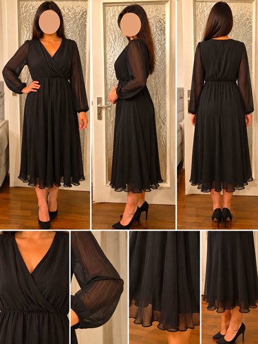 Damen wickelkleid midi - c&a,