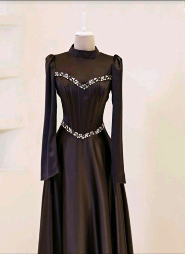 Damen abendkleid lang schwarz - damen,
